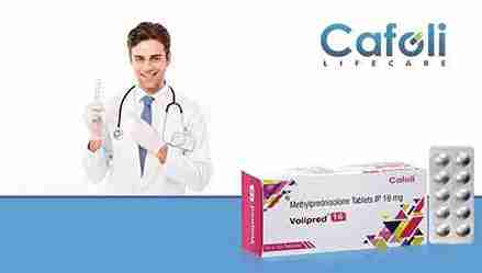 Volipred 16 Tablet at the best price in the Corticosteroid Franchise for Inflammation and Autoimmune Conditions.